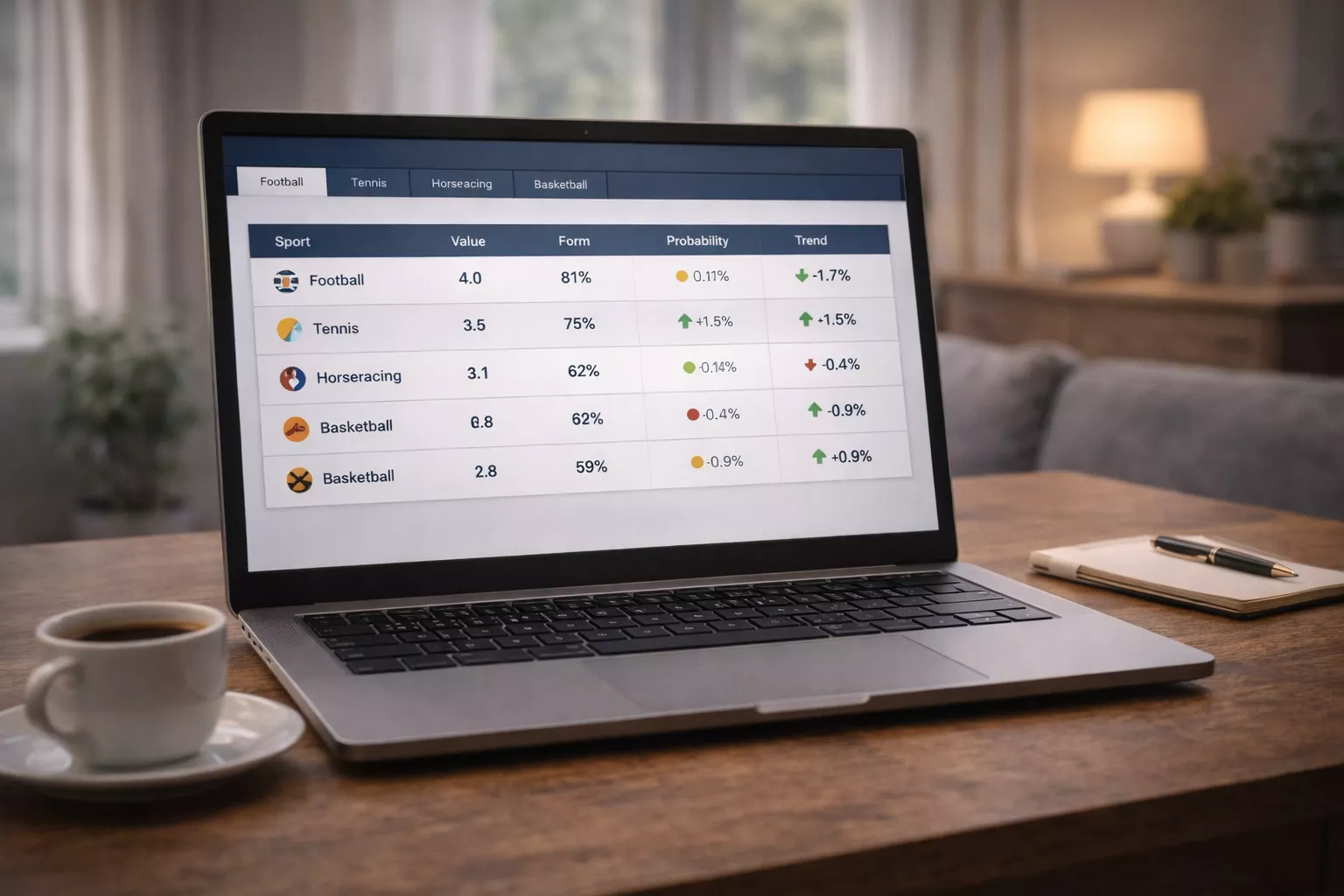 Schermo di laptop che mostra un confronto tra diverse piattaforme di scommesse sportive
